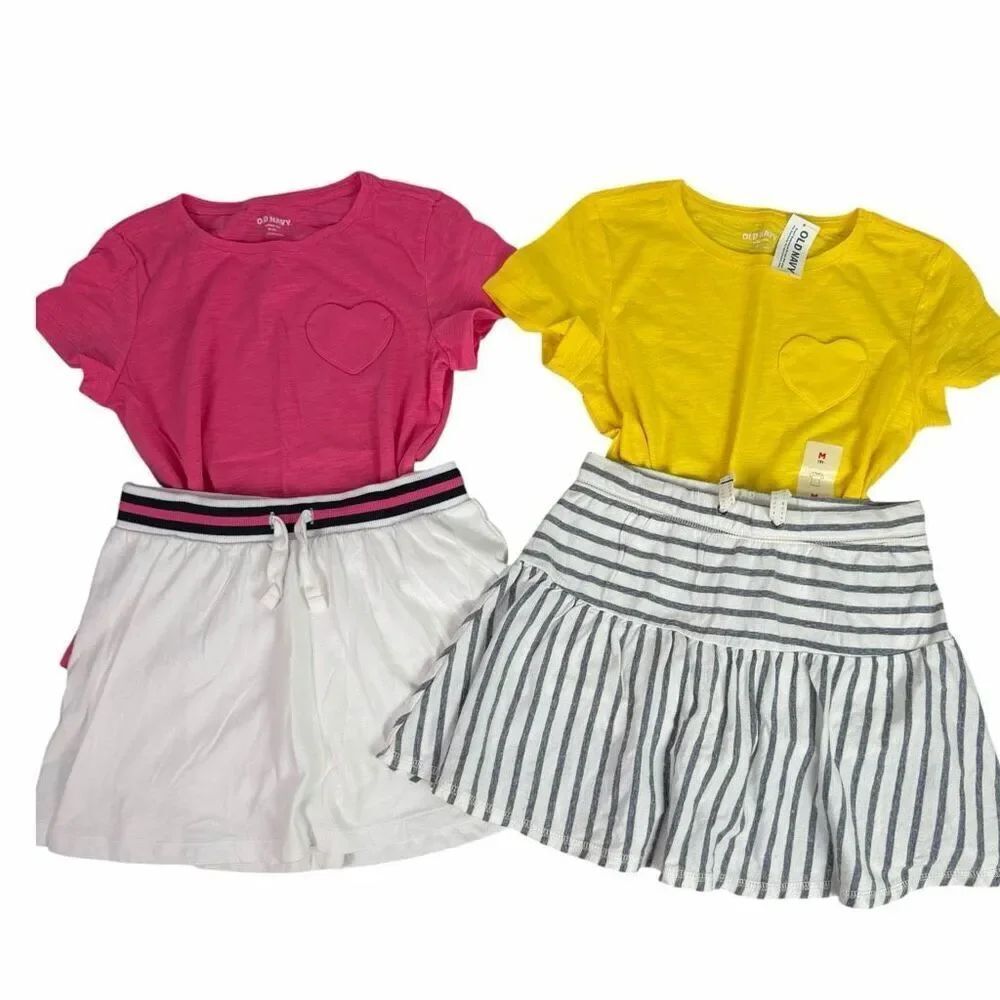 Old Navy Cat Jack Skort Shirt Bundle size 8
